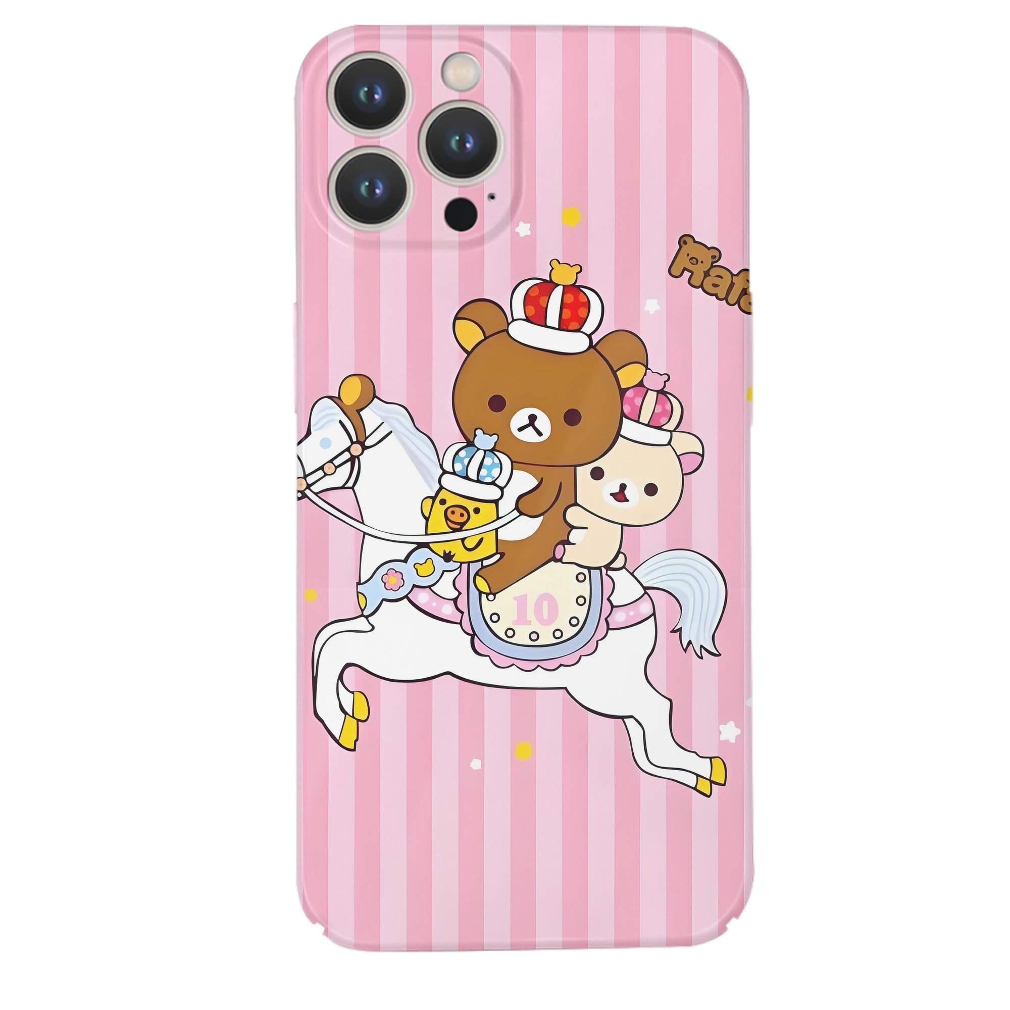 （画像用） リラックマ リラックマ キイロイトリ Rilakkuma Korilakkuma Kiiroitori 【iPhone 14シリーズ対応】ハードケース